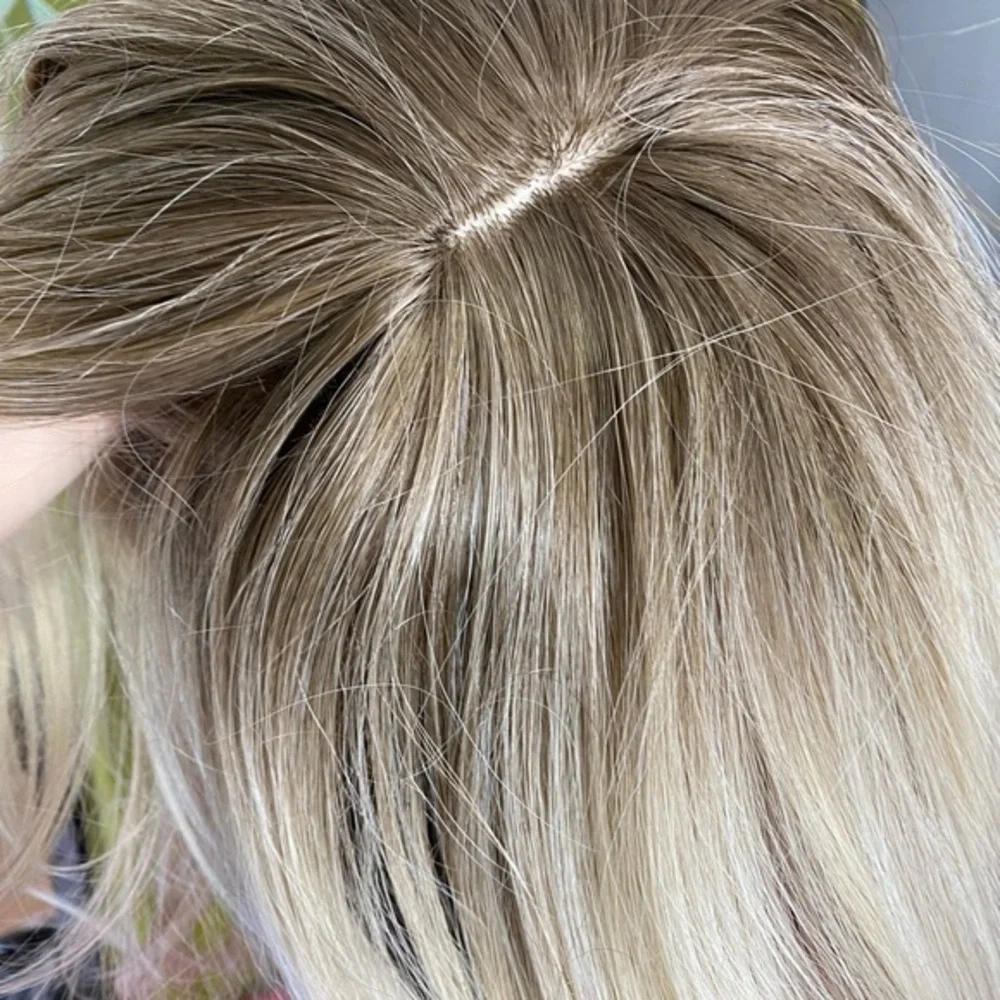 LAST ONE blonde with pink highlights layered wig